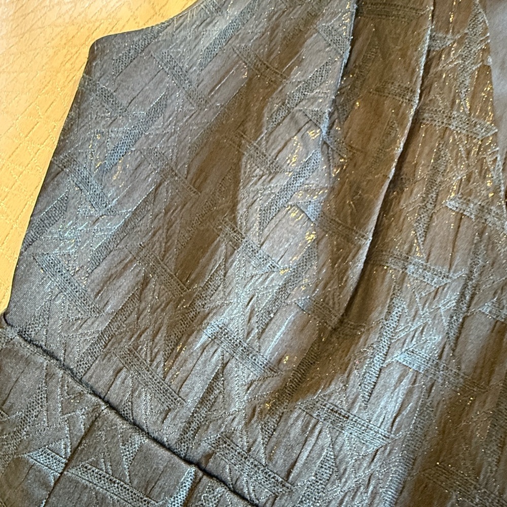 Kirna Zabete Black Textured Mini Dress - Picture 11 of 11